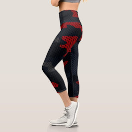 Leggings Capri Connecticut Northern Husky Camo