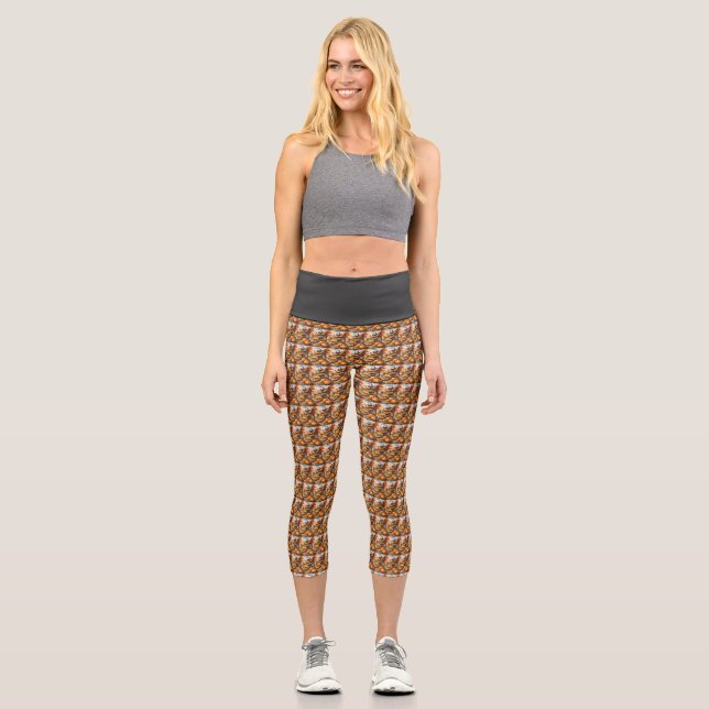 Leggings Capri Consideraciones de disfraces de Halloween (Anverso)