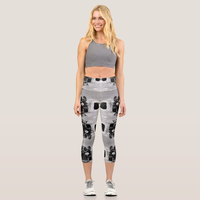 Leggings Capri Constructores de igloo de Alaska en EEUU (Anverso)