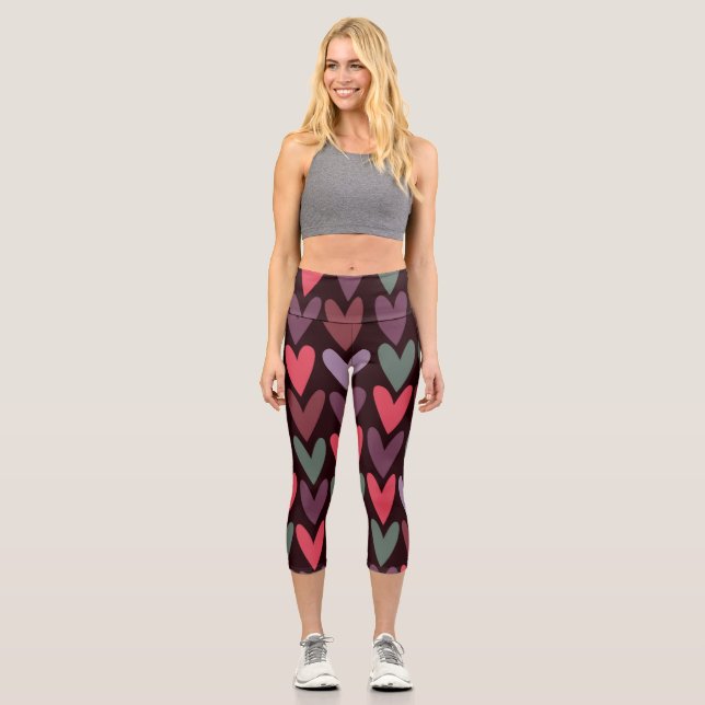 Leggings Capri Corazones 6 (Anverso)