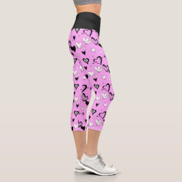 Leggings Capri Corazones y Flechas