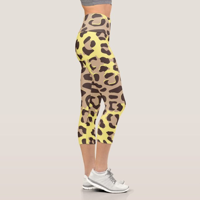 Leggings Capri Correr y yoga femenino (Derecha)