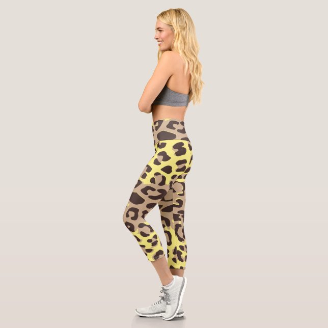 Leggings Capri Correr y yoga femenino (Izquierda)