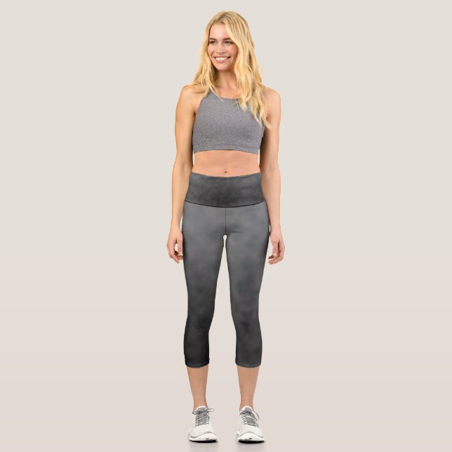 Leggings Capri Cortina de Carbón (Anverso)