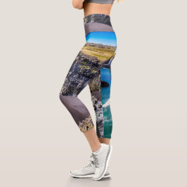 Leggings Capri Costa Hellnahraun, Islandia