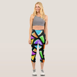 Leggings Capri Creación de Patrón de Sandía 7
