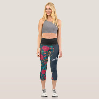 Leggings Capri crear una tipografía para Alvas Design CO elegante
