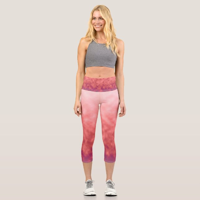 Leggings Capri Crepúsculo de terciopelo (Anverso)