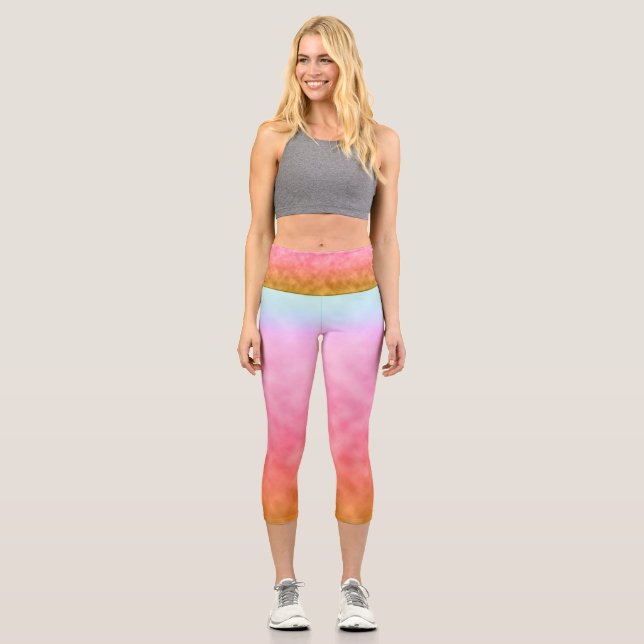 Leggings Capri Cruce de Pastel (Anverso)