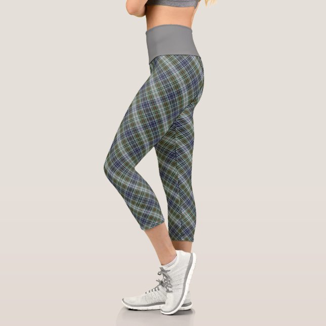 Leggings Capri Cuadros Grises (Izquierda)