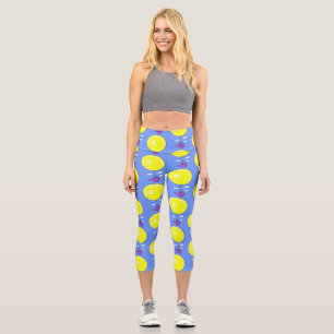 Leggings Capri Cute ratón en la lata de riego con personalizado d