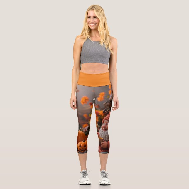 Leggings Capri CynSidi Gnomes (Anverso)