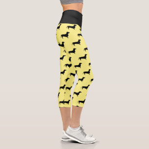 Leggings Capri Dachshund Pelo Corto - Silueta 1