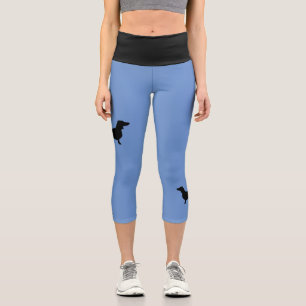 Leggings Capri Dachshund Pelo Corto - Silueta 1