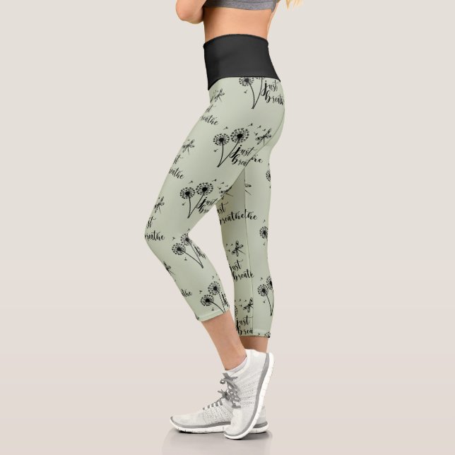 Leggings Capri Dandelion Dragonfly respira (Izquierda)
