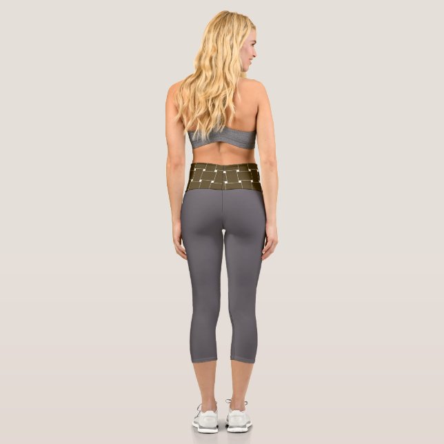 leggings capri de cintura alta impresos (Reverso)