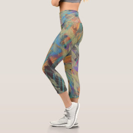 Leggings Capri de Lluvia de Primavera