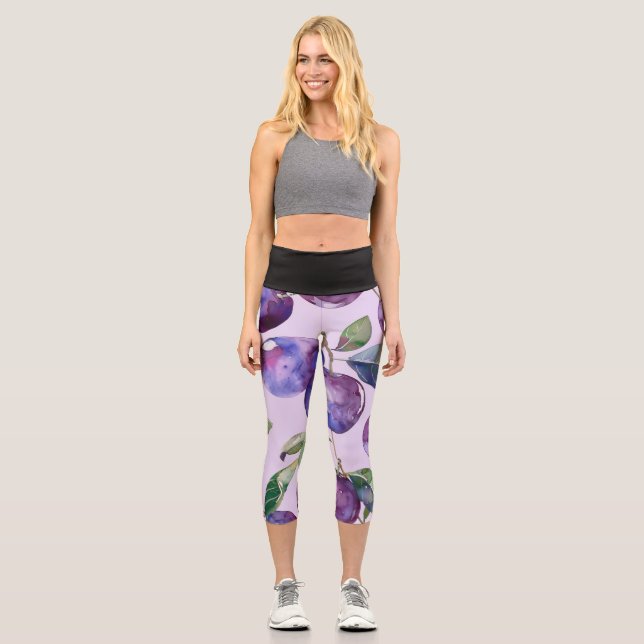 Leggings Capri de Moda Sostenible (Anverso)
