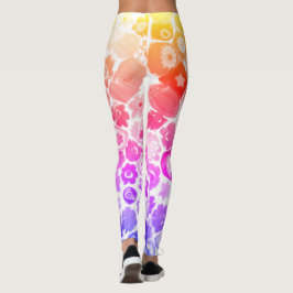 LEGGINGS CAPRI DE VIDRIO DE FLORA VENECIANA