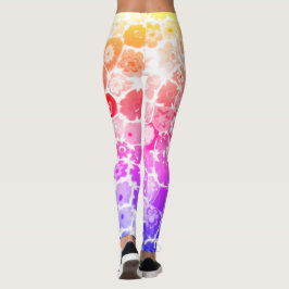 LEGGINGS CAPRI DE VIDRIO DE FLORA VENECIANA
