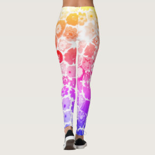 LEGGINGS CAPRI DE VIDRIO DE FLORA VENECIANA