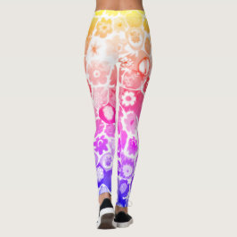 LEGGINGS CAPRI DE VIDRIO DE FLORA VENECIANA