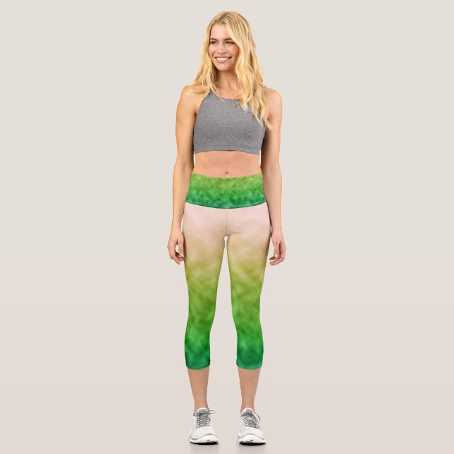 Leggings Capri Debajo de la Flor (Anverso)