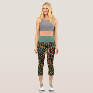 Leggings Capri decoración