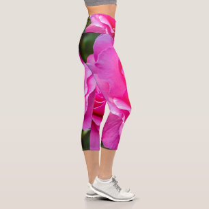 Leggings Capri Delicada rosa.
