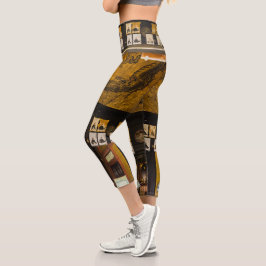 Leggings Capri Dentro del templo Konchi-In, Kyoto