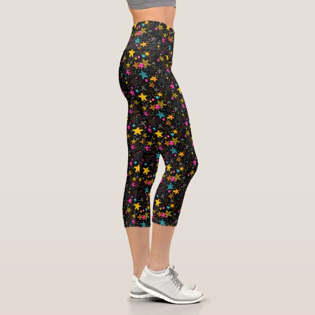 Leggings Capri Deseo Sobre Las Estrellas (Derecha)