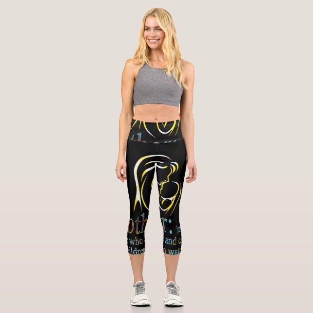 Leggings Capri Día de la Madre  (Anverso)