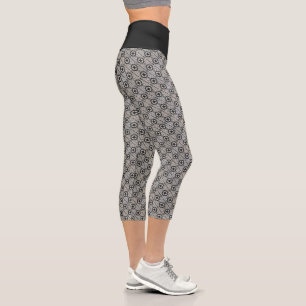 Leggings Capri Diamante negro