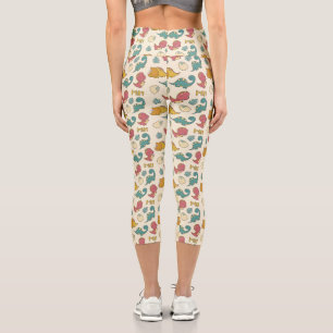 Leggings Capri Dinosaurio