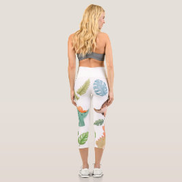 Leggings Capri Dinosaurio verde lindo