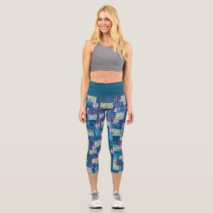 Leggings Capri Diseñador