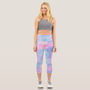Leggings Capri Diseño de la serie Galaxia Pintada 1