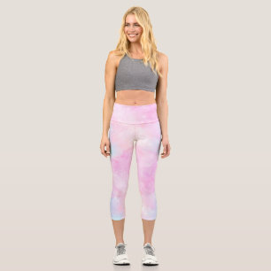 Leggings Capri Diseño de la serie Galaxy pintada 13