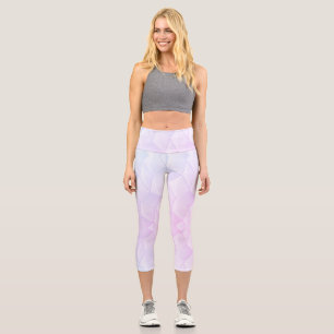 Leggings Capri Diseño de mosaico geométrico