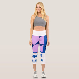 Leggings Capri Diseño negrita Leyenda Nunca Muere