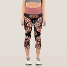 Diseño Oriental Rosa y Negro