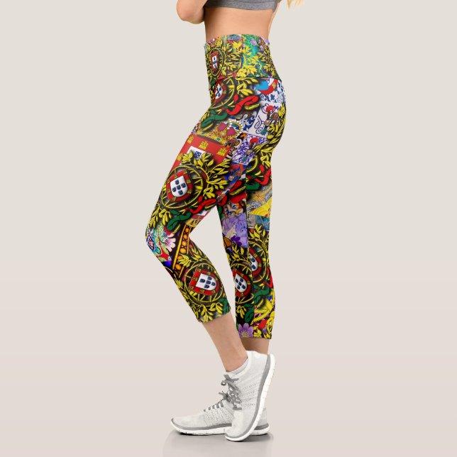 Leggings Capri Diseños de Portugal (Izquierda)