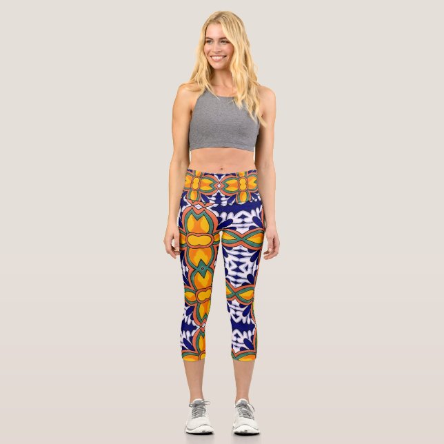 Leggings Capri Diseños de Portugal (Anverso)