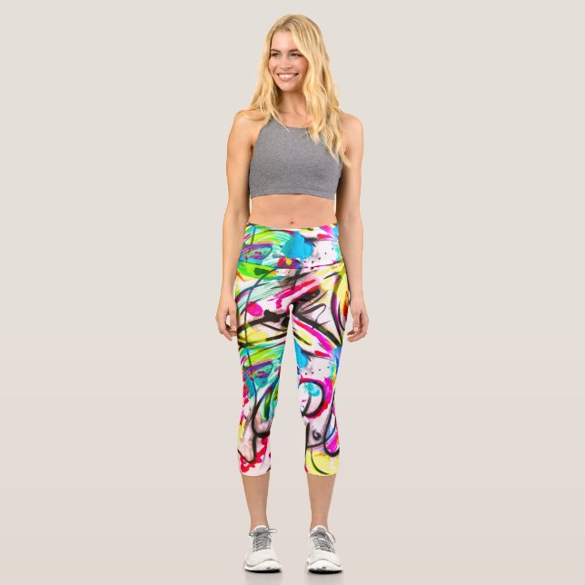 Leggings Capri Distraction 3 (Anverso)