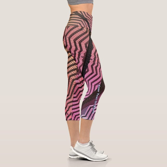 Leggings Capri Divisiones tribales (Derecha)