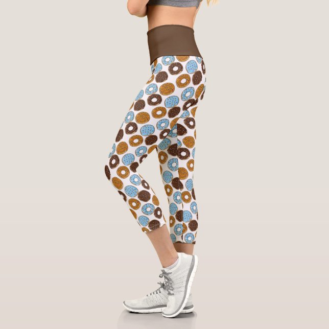 Leggings Capri Donuts de chocolate (Izquierda)
