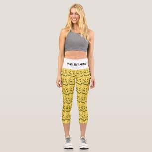 Leggings Capri dorado