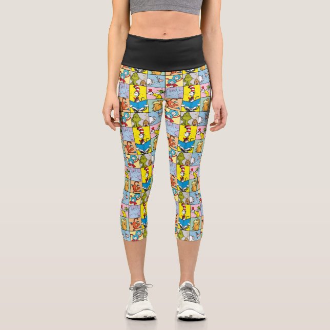 Leggings Capri Dr. Seuss | Historietas Gráficas (Anverso)