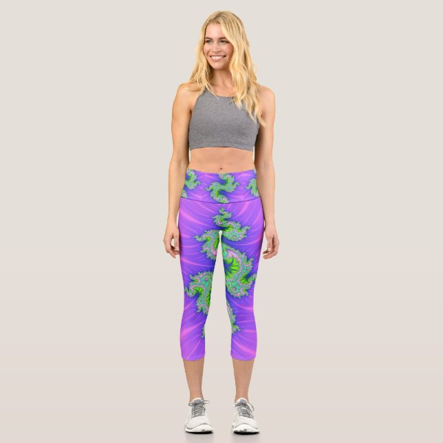 Leggings Capri Dragón (Anverso)