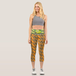Leggings Capri Dragon Eye